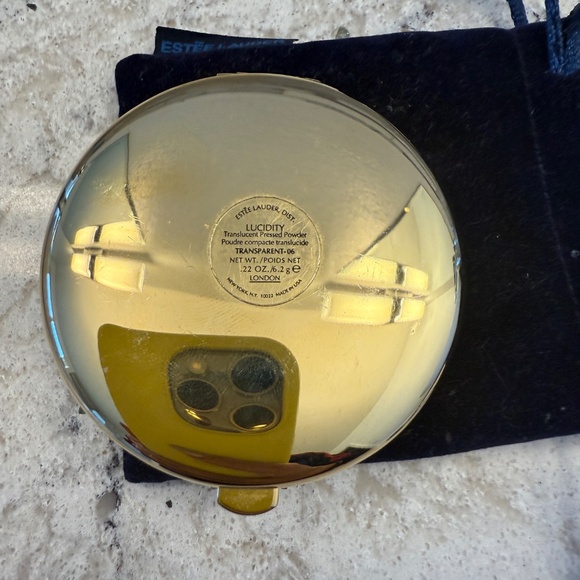 Vintage Estée Lauder Pressed Powder American Flag Compact - Picture 3 of 9